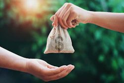 Money Bag Grant Award Social