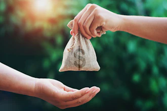 Money Bag Grant Award Social