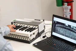 Researchers at ISMRM presented results from a proof-of-concept study showing how a 7T MRI-compatible piano could potentially help take neural measurements.