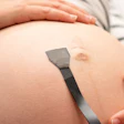 A wearable ultrasound patch could provide continuous monitoring of the fetus and umbilical cord during pregnancy.