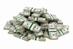 Dollars Pile