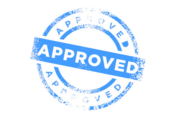 Approved Stamp 400