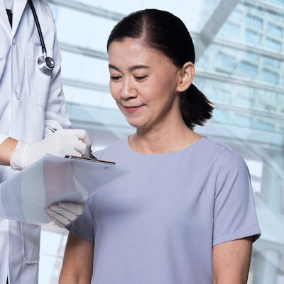 Woman Patient Asian 400