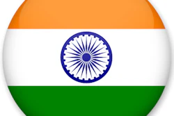India Flag Button 400