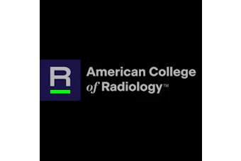 American College of Radiology logo with stylized R monogram and trademark symbol