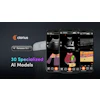 Clarius Release 13.1 ultrasound software with 30 specialized AI models for medical imaging