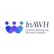 InAWH Institute Advancing Women's Health logo featuring three overlapping figures in blue and purple tones