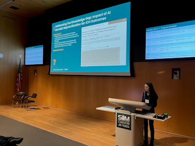 SIIM-CAIMI: AI triaging for ICH leads to faster turnaround times