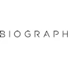 Biograph wordmark logo in black sans-serif typeface
