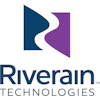 Riverain Technologies logo featuring interlocking teal and purple geometric shapes with company name